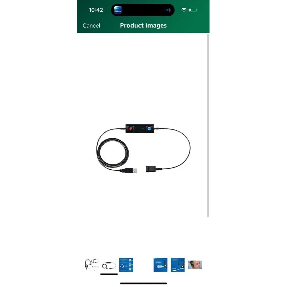 TruVoice HD-300 Deluxe Single Ear Headset‎ with Noise Reduction Voice Tube